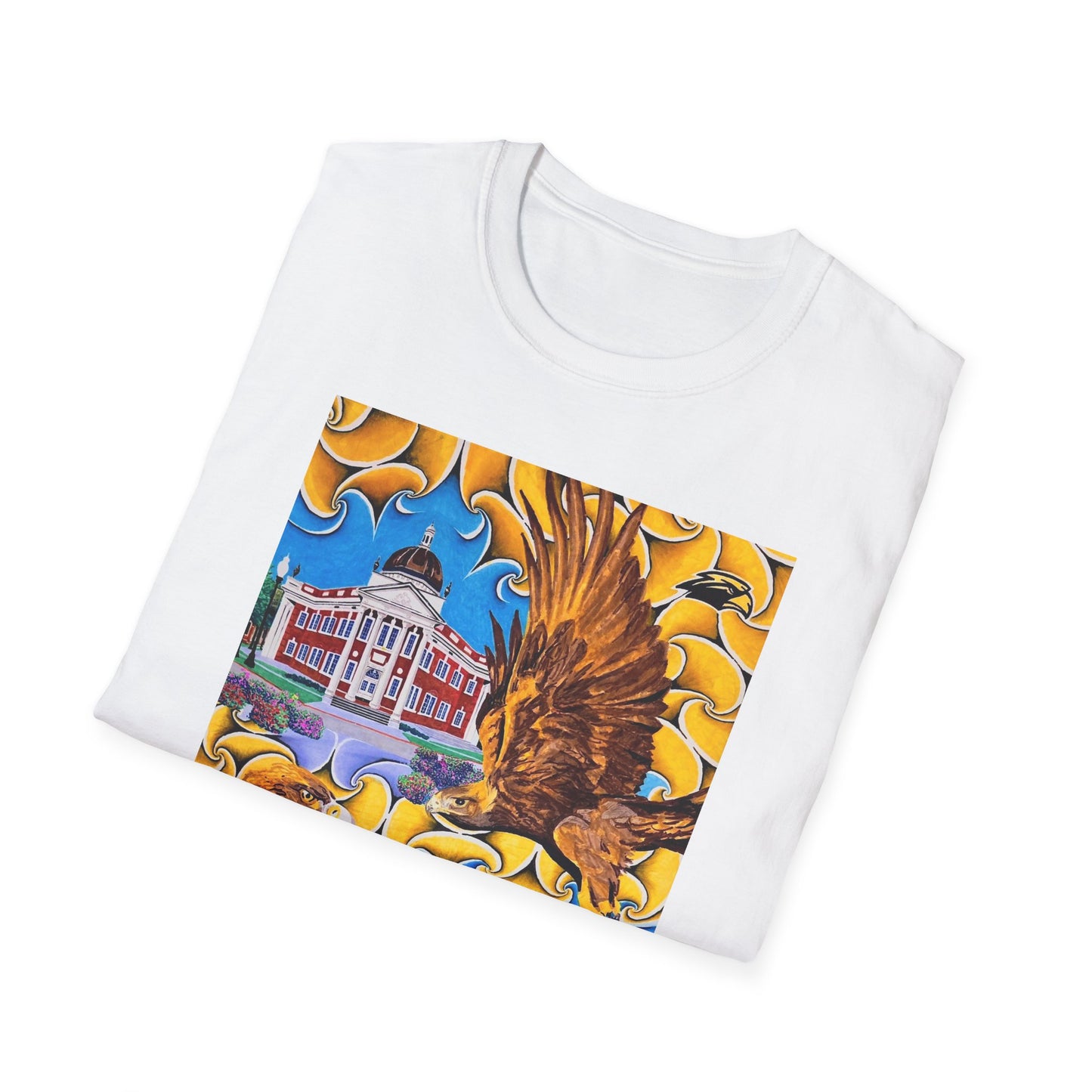 "Black! Gold!" Tshirt featuring artwork by Frank Noto Unisex Softstyle T-Shirt