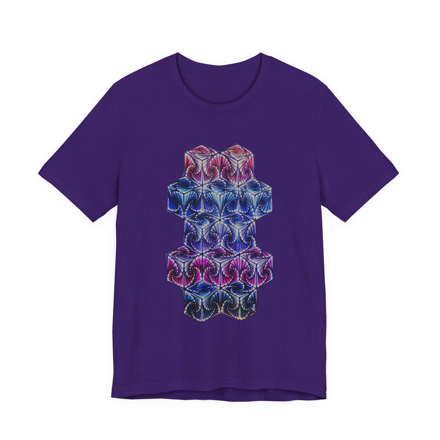 " Butterfly Cubes" T-shirt featuring artwork originally hand illustrated by Noto the Artist. Cosmic Vibes Unisex Jersey Tee, Graphic Tee for Art Lovers, Unique T-Shirt for Music Festivals, Birthday Gift, Everyday Wear, Stylish [...]