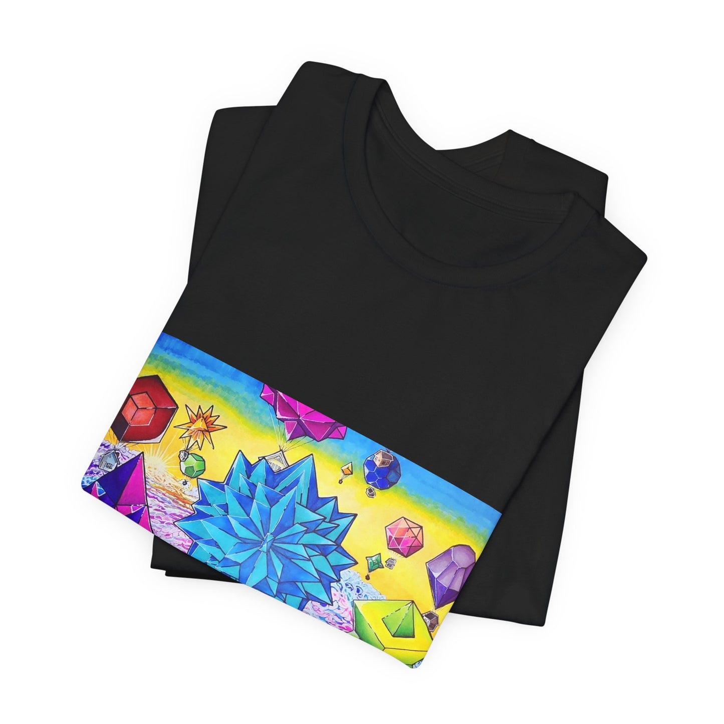 "There goes the neighborhood" Tshirt. Psychedelic Geometric Art T-Shirt