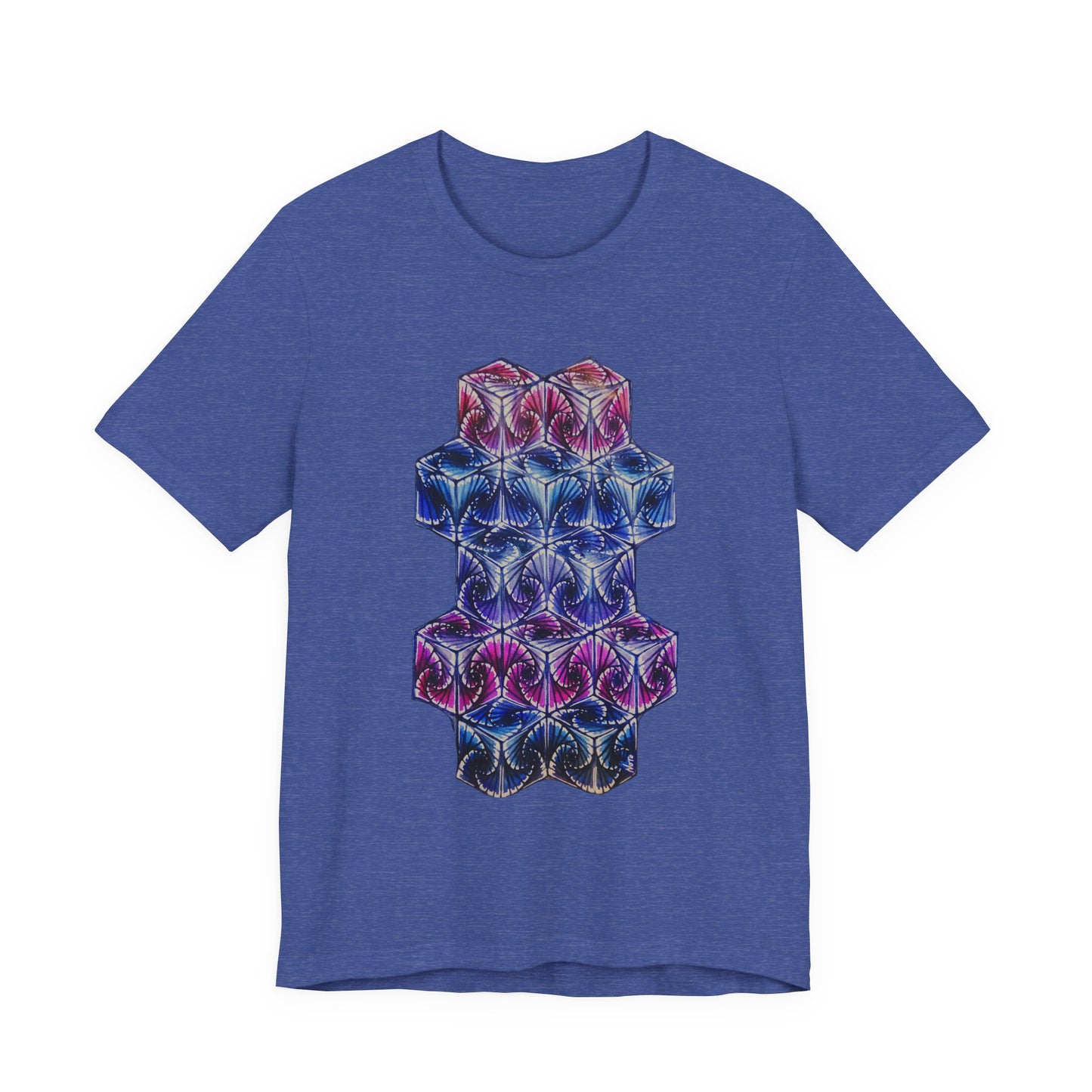 " Butterfly Cubes" T-shirt featuring artwork originally hand illustrated by Noto the Artist. Cosmic Vibes Unisex Jersey Tee, Graphic Tee for Art Lovers, Unique T-Shirt for Music Festivals, Birthday Gift, Everyday Wear, Stylish [...]