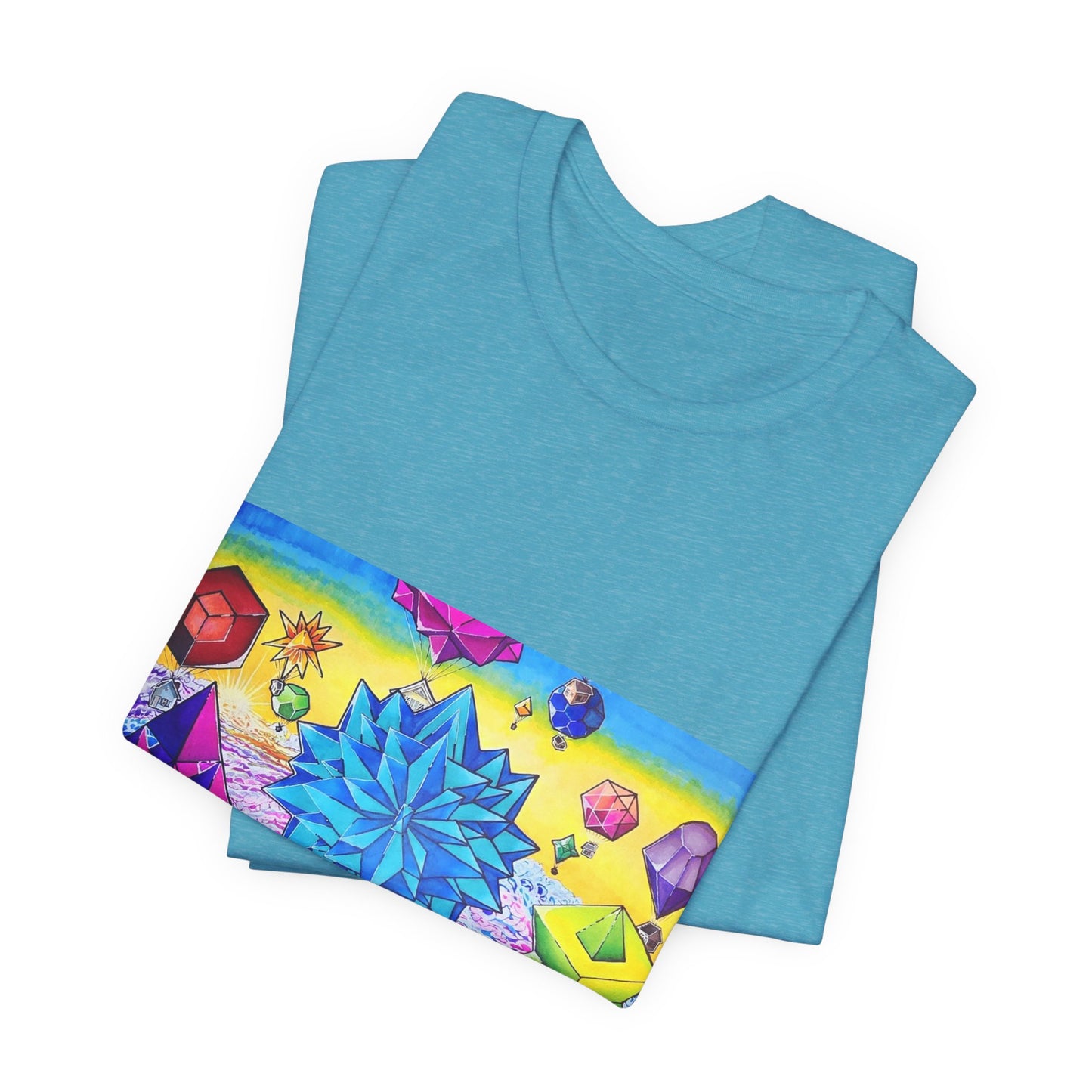 "There goes the neighborhood" Tshirt. Psychedelic Geometric Art T-Shirt