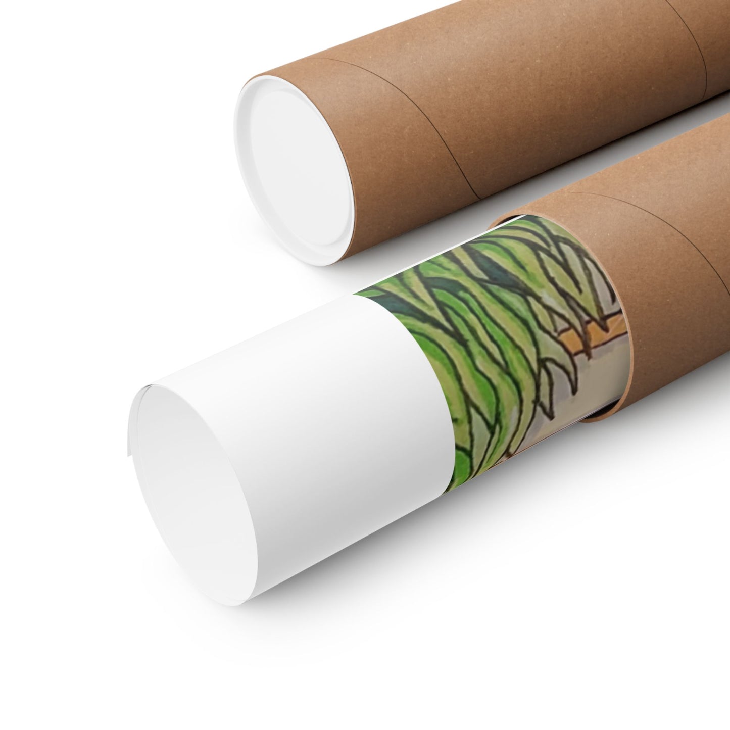 "Paths and Doorways" illustrated by Noto the Artist. Poster print of the original artwork. Whimsical Nature Poster Set - Enchanting Garden Decor, Bohemian Wall Art, Dreamy Home Aesthetic, Gift for Nature Lovers, Colorful Artwork