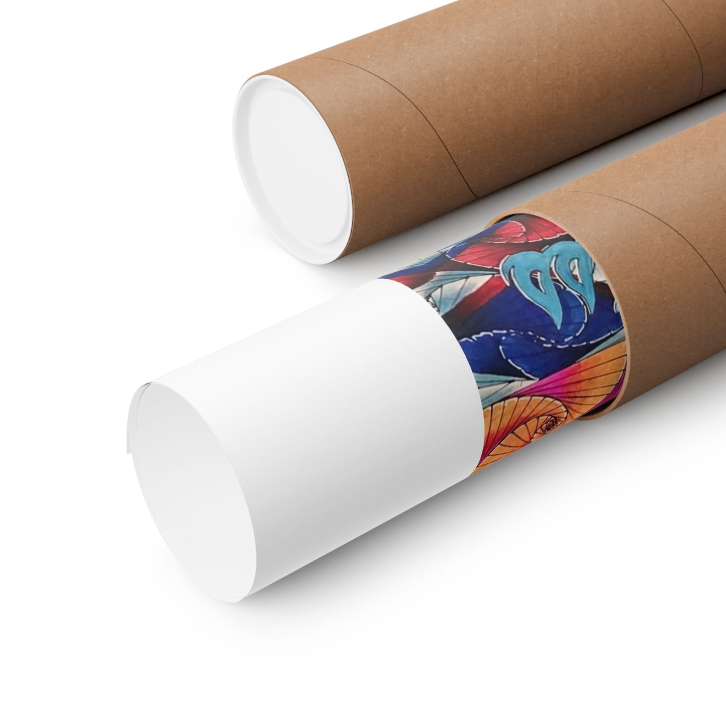 "Ole Miss Daytripper" Matte Poster — Vibrant Pop-Art Illustration