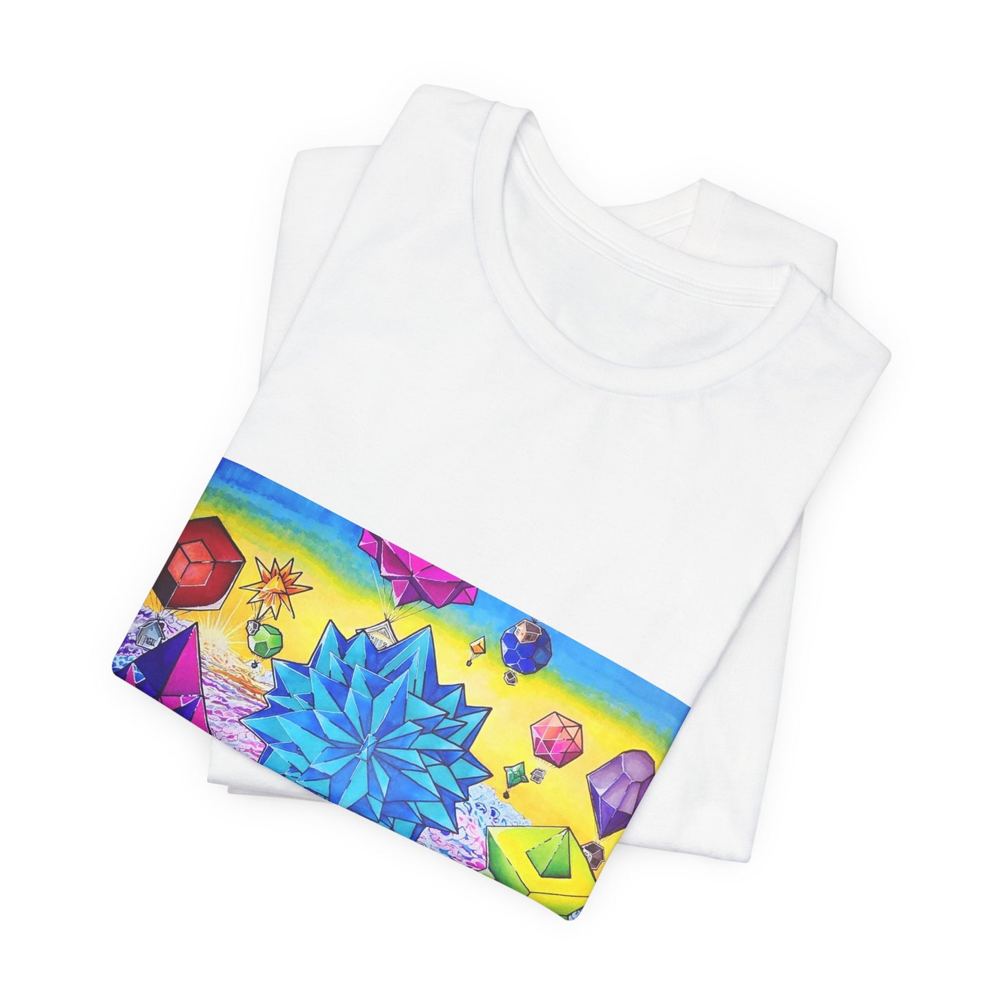 "There goes the neighborhood" Tshirt. Psychedelic Geometric Art T-Shirt