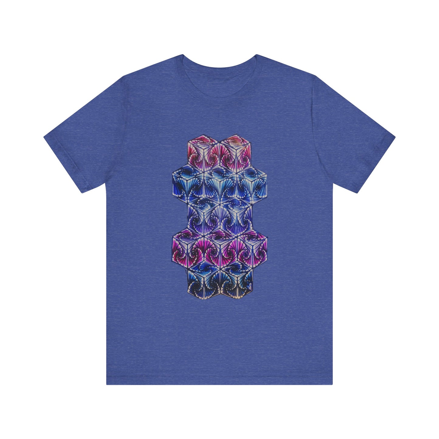 " Butterfly Cubes" T-shirt featuring artwork originally hand illustrated by Noto the Artist. Cosmic Vibes Unisex Jersey Tee, Graphic Tee for Art Lovers, Unique T-Shirt for Music Festivals, Birthday Gift, Everyday Wear, Stylish [...]