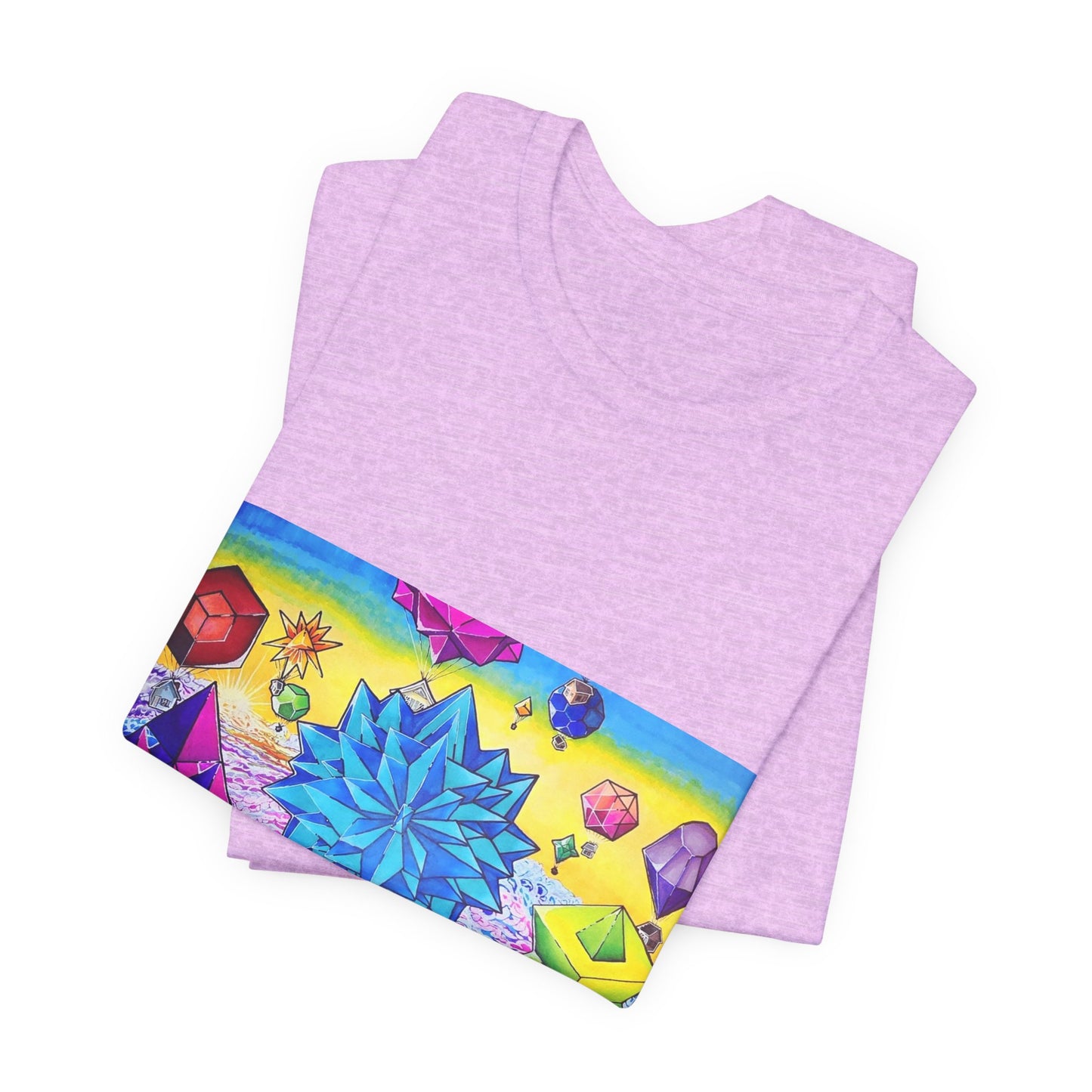 "There goes the neighborhood" Tshirt. Psychedelic Geometric Art T-Shirt