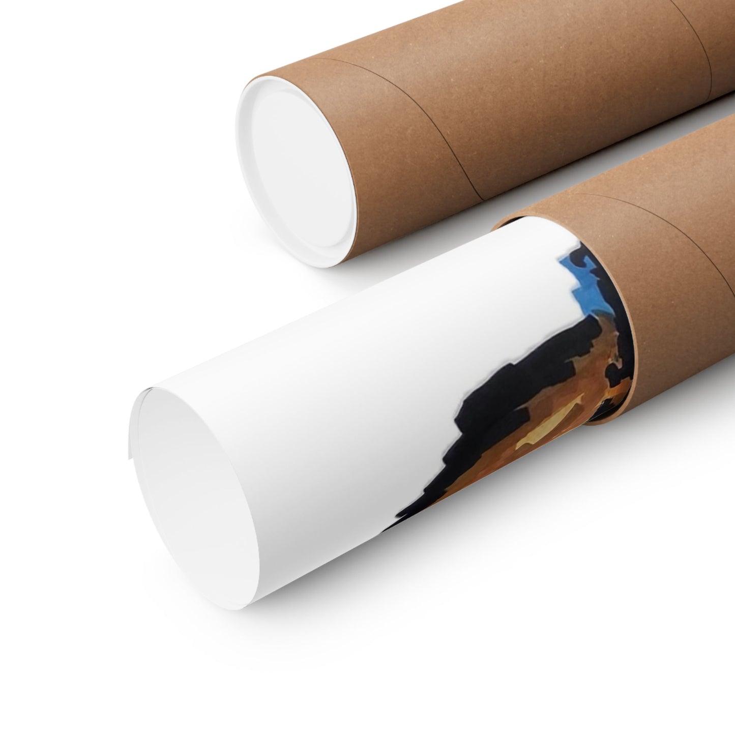 American K9 Poster — Patriotic German Shepherd Matte Vertical Poster "Our pack lives because of those who protect it"