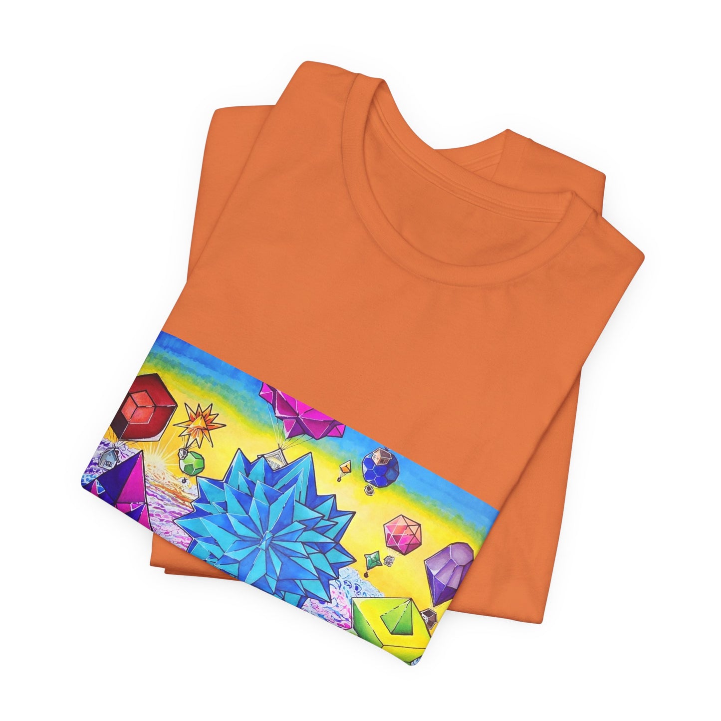 "There goes the neighborhood" Tshirt. Psychedelic Geometric Art T-Shirt